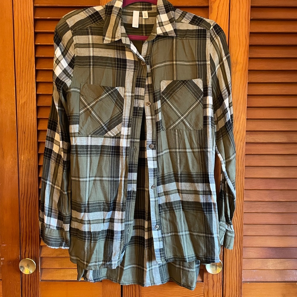 Flannel Button-Up